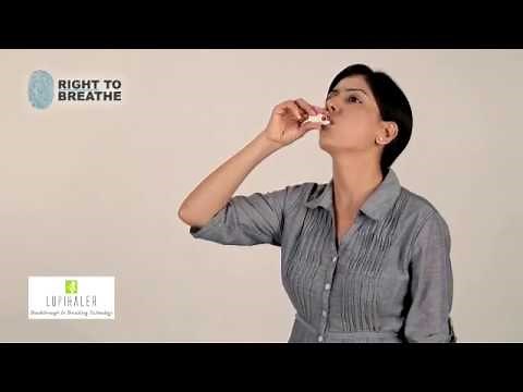 How to use inhaler-Lupihaler