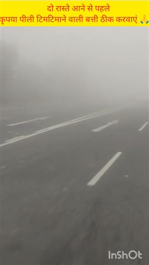 Before the Two Roads Merge, Please get the Flashing Yellow Light Repaired