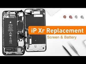 iPhone XR Screen & Battery Replacement --Just Five Steps ! (4K Video)