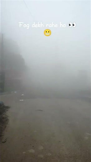 fog khora thand #fog #winter #2025 #vlog