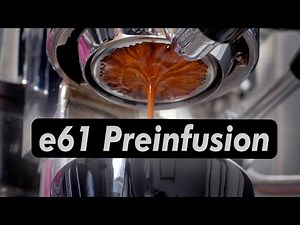 How to Preinfuse Espresso with a Rocket Giotto e61 - Preinfusion Techniqe