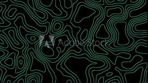 abstract geomatric contour pattern wave deforming effect animation