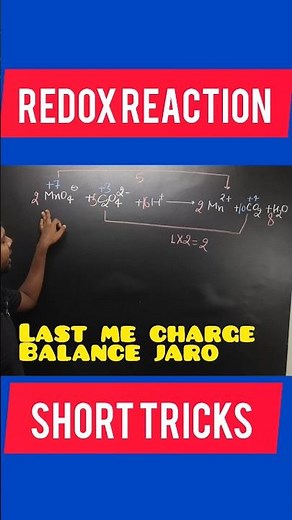 Balancing Redox Reaction by oxidation number method in acidic medium