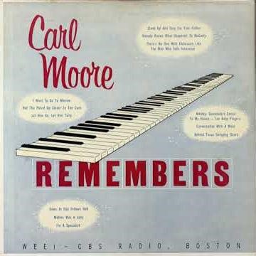 I Want to go to Morrow - Carl Moore