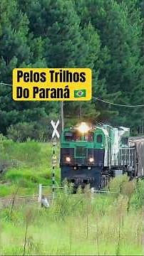LOCOMOTIVA GE-ES43/BBi da Klabin - Pinheirinhos - Paraná (Brasil) #locomotiva #ferrovia #paraná