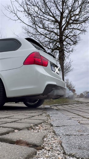 BMW E91 335i N55 Cold Start Stock Exhaust