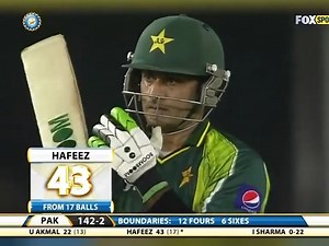 Mohammad Hafeez delivers a stellar performance with powerful hitting against India! His outstanding display of skill and precision had the crowd on their feet, showcasing why he's one of Pakistan's finest cricketers. A memorable innings to cherish! #MohammadHafeez #BTV #BXSS #BadarExpo_BTV #India | BTV