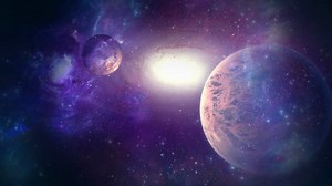 Galaxy, Space, Sky. Free Stock Video