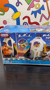 Next stop, imagination space station! 🚀✨ Blast off their pretend play to out of this world new places with the Little Tikes Adventure Rocket. SHOP NOW: https://bit.ly/4aWOxtd? | Little Tikes