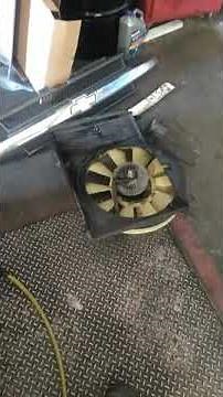 Chevy trailblazer fan and shroud removal easy