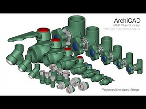ArchiCAD MEP Modeler. Водопровод полипропиленовый. Оптимизация