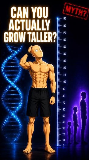 Can you actually GROW TALLER? Height Growth Reality.