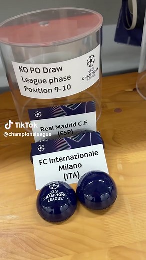 Champions League Knockout Phase Draw Explained