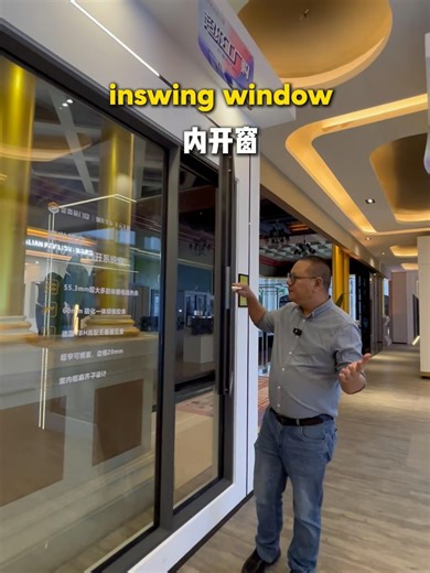 Today, I will introduce to you the inward-opening windows produced by our factory.##High Performance Windows #doors #aluminum windows#