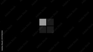 Seamless Animated Loading Icon | Modern Preloader for UI/UX and Motion Graphics Stock Video