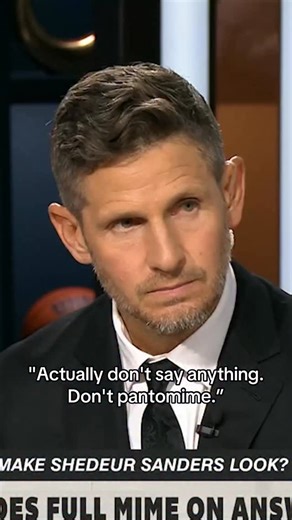 @realrclark weighs in on Shedeur Sanders’ “mime” response to Dillon Gabriel being named the Browns’ starting QB. | ESPN First Take