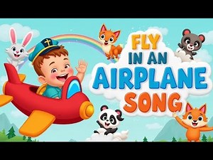 Baby's First Flight Song | Airplane Adventure for Kids