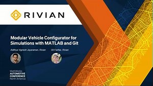 Modular Vehicle Configurator for Simulations with MATLAB and Git