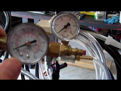 Setting the Regulators on my DIY Smoke Machine