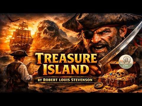 ⚓️TREASURE ISLAND by R. L. Stevenson | Full Free Audiobook | Classic Pirate Adventure