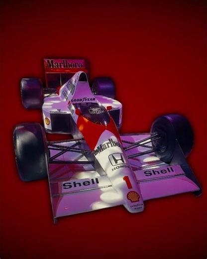 McLaren x Honda | McLaren MP4/5 Edit | 4K | #mclaren #honda #f1 #ayrtonsenna #caredit