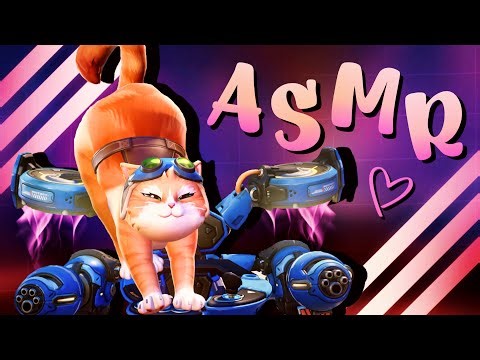 (•˕ •マ.ᐟ asmr gameplay, learning jpck cat! 🐾🤍 (keyboard sounds + whispers)˚࿔ | 𑣲overwatch gaming