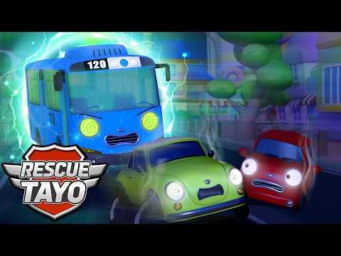 A zombie bus is here!🧟 Rescue team, help us! | Story for Kids | Rescue Truck | Tayo the little bus