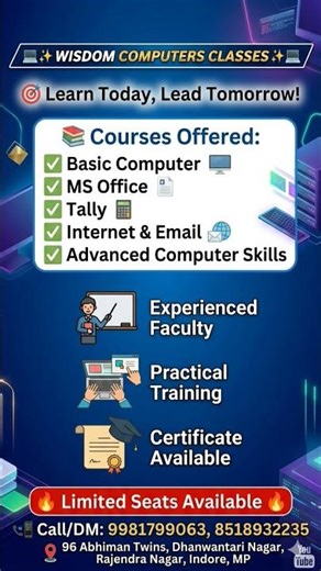 💻 30 Days Computer Course 🔥