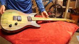 Here’s A Guitar Made From 1,200 Colored Pencils