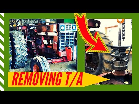 IH 1066 -Part 4- Removing torque amplifier (TA) + Disassembling transmission - International 1066