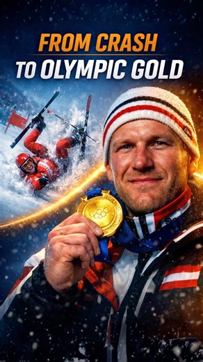 Hermann Maier’s Incredible Journey from Injury to Olympic Glory 🏔️🏅 #shorts