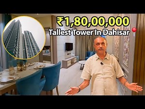 Dahisar East 2BHK High-Rise Home Tour | 624-647 sq ft | Starts ₹1.90 Cr
