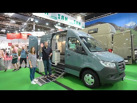 Einzigartiges Wohnmobil: Reha Camper Mercedes Sprinter. Sitzgruppe und Längsbetten. Heck-Dusche!