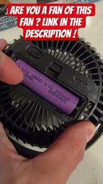 Portable USB-C Clip Fan: 3 Speeds to Beat the Heat! #staycool