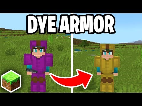 How To Dye Leather Armor In Minecraft! - Bedrock & Java