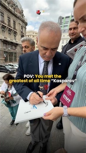 Kasparov with Z+ security 🐐