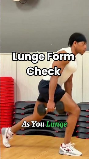 Fix Your Lunge Form Today #fitnesshacks #legday #workouts