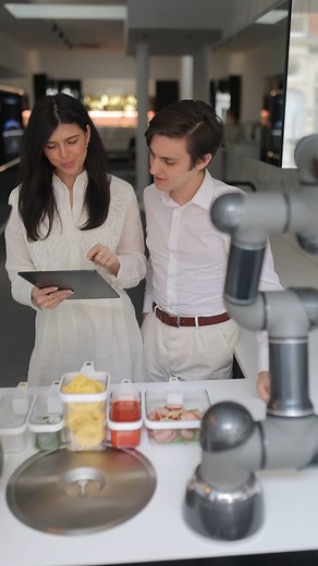 1.2K views · 82 reactions | We showcase the capabilities of our robotic kitchen every Friday in our London showroom on Wigmore Street, with a live cooking demo. Book a visit to our London showroom to view for yourself and see what we're cooking this week! #MoleyRobotics #MoleyKitchen #RoboticKitchen #LuxuryKitchen #AiKitchen | Moley Robotics | Facebook