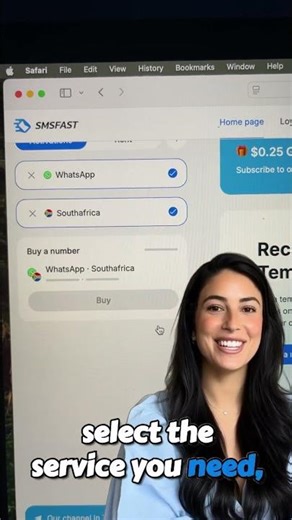 SMS Verification (Any Country) SMSFAST