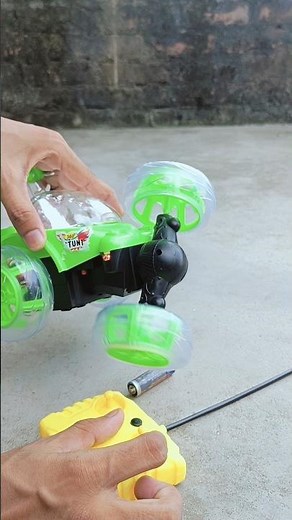 Unboxing Remote Control Double Sided Stunt Car 🤩 #rc #rccar #unboxing #car #remotecontrol #stuntcar