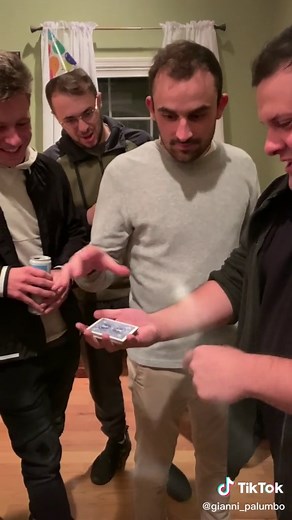 Where’d he go? 😂😂 #magician #magictricks #fyp #magic #cardtrick #Artober