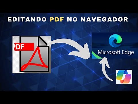Como editar PDF com o navegador EDGE