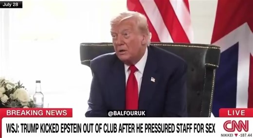 Significant development. CNN reports that Donald Trump ejected Jeffrey Epstein from Mar-a-Lago and severed ties in 2003 due to alleged sexual misconduct with a staff member. Note this for the record. h/t balfourUK CNN #CNN | Breaking Battlegrounds