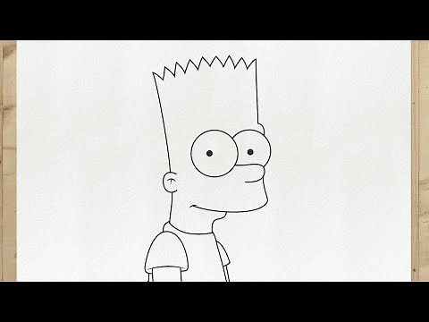 Dessin de BART SIMPSON (Les Simpson) | Tutoriel Garnement Espiègle