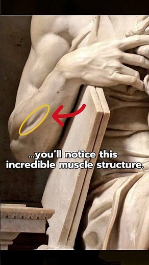 Proof that Michelangelo was a truly a genius.. #shorts #history
