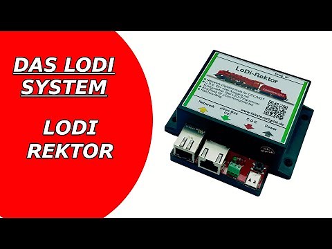 Modelleisenbahn Digitale Steuerung LoDi Rektor Modellbahn mit dem Pc Steuern