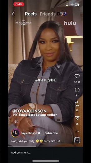 Toya speaks on Reginae
