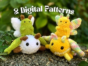 Luna Moth Crochet Pattern Bundle - Etsy