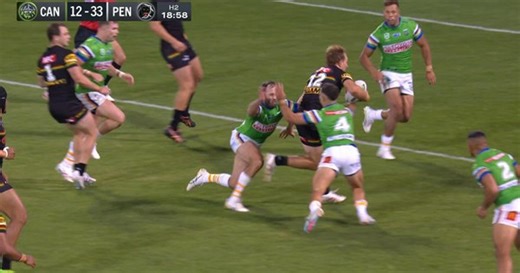 Hosking bursts through