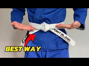 How to Tie a Jiu Jitsu Belt